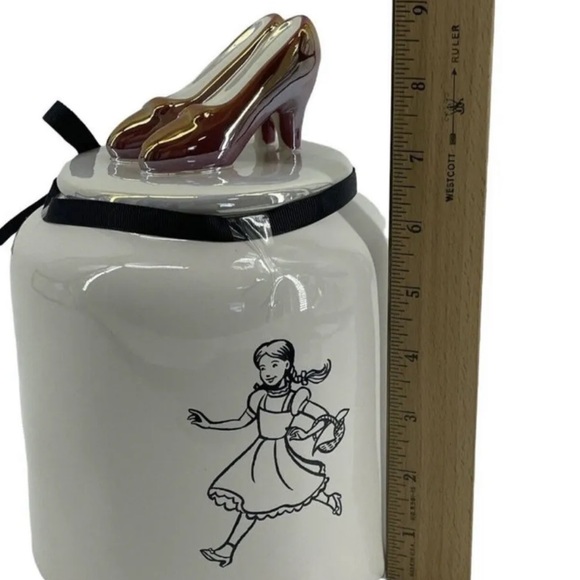 Rae Dunn THERE'S NO PLACE LIKE HOME Large Canister Wizard Of Oz Wicked New 2022 - Picture 6 of 8